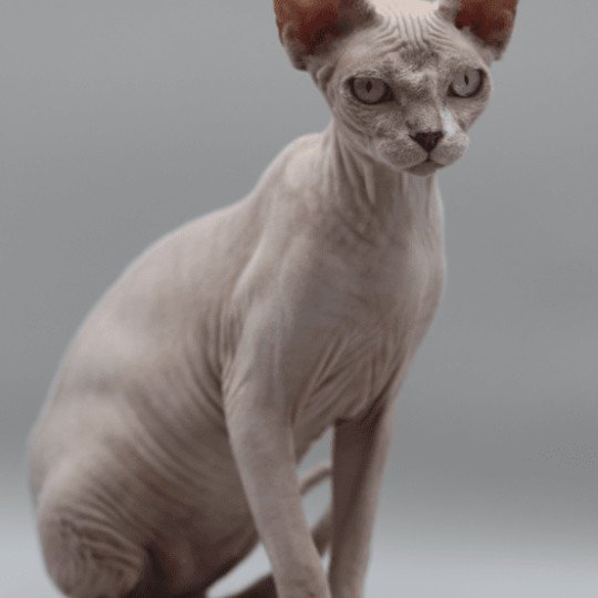 chat Sphynx blue tabby point Arendelle du domaine Adara Chatterie
